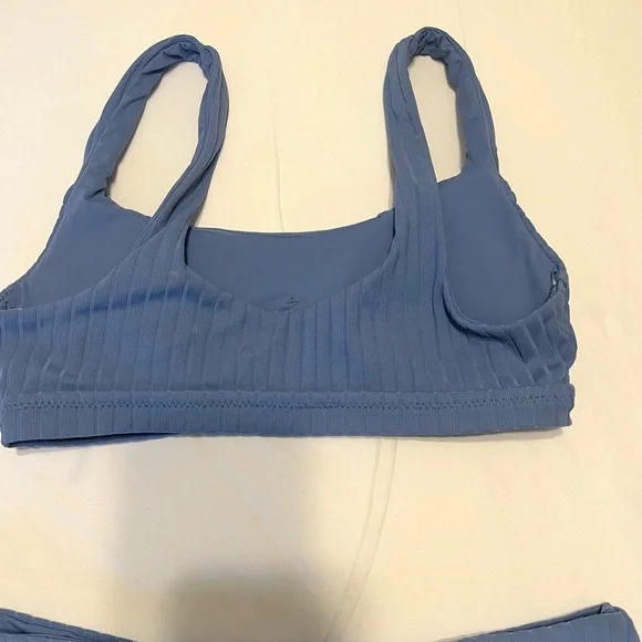 BECCA Ribbed 2 piece swimsuit SIZE: SMALL - Picture 10 of 13